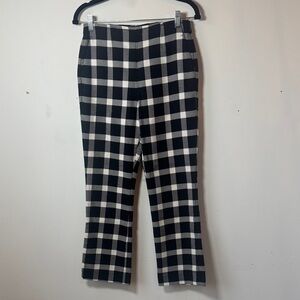 GAP Monochrome Checkered Pants